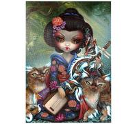 MyPuzzle Kirin Et Bakeneko Cats - Jasmine Becket-Griffith - Premium 1000 Pièces Puzzle - Collection spéciale MyPuzzle de Tate & Co Puzzles