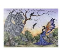 MyPuzzle La Fée Gardienne des Pierres - Amy Brown - Premium 1000 Pièces Puzzle - Collection spéciale MyPuzzle de Tate & Co Puzzles