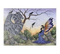 MyPuzzle La Fée Gardienne des Pierres - Amy Brown - Premium 500 Pièces Puzzle - Collection spéciale MyPuzzle de Tate & Co Puzzles