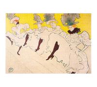 MyPuzzle La Troupe De Mademoiselle Eglantine (1896) par Henri De Toulouse-Lautrec - Premium 1000 Pièces Puzzle - Collection spéciale MyPuzzle de Æpyornis