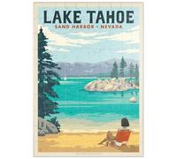 MyPuzzle Lac Tahoe : Bain De Soleil À Sand Harbor - Premium 100 Pièces Puzzle - Collection spéciale MyPuzzle de Anderson Design Group