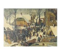 MyPuzzle L'Adoration des Rois dans La Neige, 1567, par Pieter Bruegel Le Vieux - Premium 500 Pièces Puzzle - Collection spéciale MyPuzzle de Æpyornis