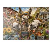 MyPuzzle Le Charme des Trois Ânes Farfelus - Premium 200 Pièces Puzzle - Collection spéciale MyPuzzle de Havana Puzzle Company
