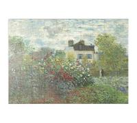 MyPuzzle Le Jardin De L'Artiste À Argenteuil, Un Coin du Jardin avec des Dahlias (1873) par Claude Monet - Premium 100 Pièces Puzzle - Collection spéciale MyPuzzle de Æpyornis