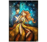 MyPuzzle Le Soldat De Plomb Et Sa Ballerine en Vitrail - Mandie Manzano - Premium 1000 Pièces Puzzle - Collection spéciale MyPuzzle de Tate & Co Puzzles