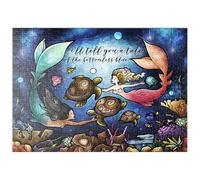 MyPuzzle Le Temps des Histoires Vitrail - Mandie Manzano - Premium 500 Pièces Puzzle - Collection spéciale MyPuzzle de Tate & Co Puzzles