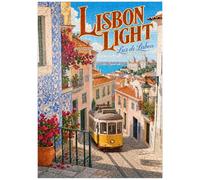 MyPuzzle Le Tramway De Lisbonne - Le Charme De La Côte - Premium 1000 Pièces Puzzle - Collection spéciale MyPuzzle de Havana Puzzle Company
