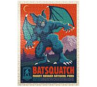 MyPuzzle Legends of The National Parks : Batsquatch du Mt Rainier - Puzzle Premium de 500 pièces pour adultes