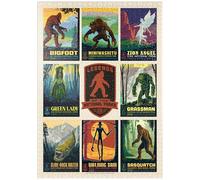 MyPuzzle Legends of The National Parks: Multi-Image Print - Edition 3, Vintage Poster - Premium 1000 Pièces Puzzle - Collection spéciale MyPuzzle de Anderson Design Group