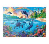 MyPuzzle Les Orques dans L'océan - Premium 500 Pièces Puzzle - Collection spéciale MyPuzzle de Puzzle Galaxy