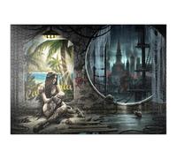 MyPuzzle Lost Times - Un Avenir Dystopique - Sarah Richter - Premium 1000 Pièces Puzzle - Collection spéciale MyPuzzle de Tate & Co Puzzles