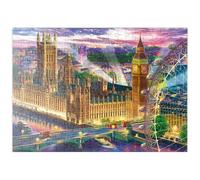 MyPuzzle Lumières sur La Tamise : Une Soirée À Londres - Premium 200 Pièces Puzzle - Collection spéciale MyPuzzle de Puzzle Galaxy