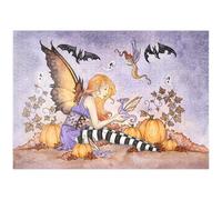 MyPuzzle Magick in The Pumpkin Patch Fée - Amy Brown - Premium 1000 Pièces Puzzle - Collection spéciale MyPuzzle de Tate & Co Puzzles