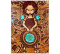 MyPuzzle Mechanical Steampunk Angel I - Jasmine Becket-Griffith - Premium 1000 Pièces Puzzle - Collection spéciale MyPuzzle de Tate & Co Puzzles