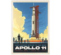 MyPuzzle NASA 1969 : Apollo 11 Lift-Off - Premium 1000 Pièces Puzzle - Collection spéciale MyPuzzle de Anderson Design Group
