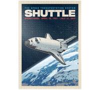 MyPuzzle NASA 1981 : Space Shuttle, Affiche Vintage - Premium 1000 Pièces Puzzle - Collection spéciale MyPuzzle de Anderson Design Group