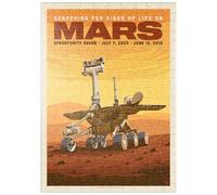 MyPuzzle NASA 2003 : Mars Opportunity Rover, Poster Vintage - Premium 200 Pièces Puzzle - Collection spéciale MyPuzzle de Anderson Design Group