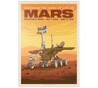 MyPuzzle NASA 2003 : Mars Opportunity Rover, Poster Vintage - Premium 500 Pièces Puzzle - Collection spéciale MyPuzzle de Anderson Design Group