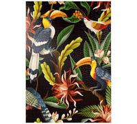 MyPuzzle Oiseaux avec Feuilles Et Fleurs Tropicales - Premium 1000 Pièces Puzzle - Collection spéciale MyPuzzle de Puzzle Galaxy