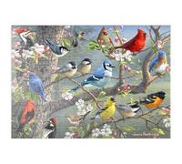 MyPuzzle Oiseaux Multicolores dans l'arbre À Fleurs - Premium 100 Pièces Puzzle - Collection spéciale MyPuzzle de Puzzle Galaxy