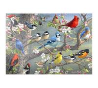 MyPuzzle Oiseaux Multicolores dans l'arbre À Fleurs - Premium 1000 Pièces Puzzle - Collection spéciale MyPuzzle de Puzzle Galaxy