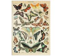 MyPuzzle Papillons - des Papillons pour Tous, Affiche d'art Vintage, Adolphe Millot - Premium 500 Pièces Puzzle - Collection spéciale MyPuzzle de Havana Puzzle Company