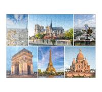 MyPuzzle Paris - Notre-Dame, La Tour Eiffel Et Le Sacré-Cœur - Premium 200 Pièces Puzzle - Collection spéciale MyPuzzle de Starnberger Spiele