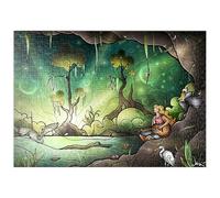 MyPuzzle Peinture sur Verre Magique Bayou - Mandie Manzano - Premium 500 Pièces Puzzle - Collection spéciale MyPuzzle de Tate & Co Puzzles