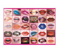 MyPuzzle Piatnik : Beauty Lips/Confessions Labiales - Premium 1000 Pièces Puzzle - Collection spéciale MyPuzzle de Piatnik