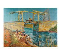 MyPuzzle Piatnik : Le Pont de Langlois à Arles par Vincent Van Gogh - Puzzle Premium 1000 pièces pour adultes