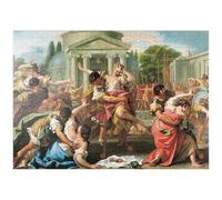MyPuzzle Piatnik : L'enlèvement des Sabines, Sebastiano Ricci - Premium 1000 Pièces Puzzle - Collection spéciale MyPuzzle de Piatnik