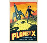 MyPuzzle Planet X, Affiche Vintage - Premium 1000 Pièces Puzzle - Collection spéciale MyPuzzle de Anderson Design Group