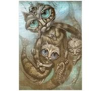 MyPuzzle PurrMaid Mermaid Cat - Jeff Haynie - Premium 1000 Pièces Puzzle - Collection spéciale MyPuzzle de Tate & Co Puzzles