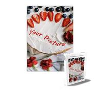 MyPuzzle Puzzle personnalisé avec Votre Propre Photo - 1000/500/200/100 pièces : Créez Votre Puzzle Photo Individuel pour Anniversaires, Fête des Mères & Mariages - 500 Pièces (Portrait).