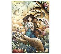 MyPuzzle Qui Tu Dis Que Je suis - Vitraux - Mandie Manzano - Premium 500 Pièces Puzzle - Collection spéciale MyPuzzle de Tate & Co Puzzles