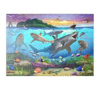 MyPuzzle Requins Et Habitants des Récifs - Premium 100 Pièces Puzzle - Collection spéciale MyPuzzle de Puzzle Galaxy