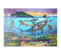 MyPuzzle Requins Et Habitants des Récifs - Premium 200 Pièces Puzzle - Collection spéciale MyPuzzle de Puzzle Galaxy
