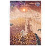 MyPuzzle Riding The Wave Astronaut - Vincent HIE - Premium 500 Pièces Puzzle - Collection spéciale MyPuzzle de Tate & Co Puzzles
