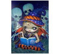 MyPuzzle Skeleton Magic Halloween Fairy - Jasmine Becket-Griffith - Premium 1000 Pièces Puzzle - Collection spéciale MyPuzzle de Tate & Co Puzzles