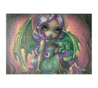 MyPuzzle Sprout Dragonling Fairy - Jasmine Becket-Griffith - Premium 500 Pièces Puzzle - Collection spéciale MyPuzzle de Tate & Co Puzzles
