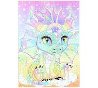 MyPuzzle Sweet Pastel Lil Dragon - Sheena Pike - Premium 1000 Pièces Puzzle - Collection spéciale MyPuzzle de Tate & Co Puzzles