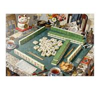 MyPuzzle Tableau De Mahjong Still Life with Lucky Cat - Premium 1000 Pièces Puzzle - Collection spéciale MyPuzzle de Puzzle Galaxy