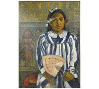 MyPuzzle Tehamana Has Many Parents Or The Ancestors of Tehamana (Merahi Metua no Tehamana) (1893) by Paul Gauguin Puzzle Premium 1000 pièces - Collection spéciale MyPuzzle de Æpyornis