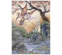 MyPuzzle The Introduction Fairy & Mermaid - Amy Brown - Premium 500 Pièces Puzzle - Collection spéciale MyPuzzle de Tate & Co Puzzles