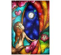 MyPuzzle Tu Me Manques - Vitrail - Mandie Manzano - Premium 1000 Pièces Puzzle - Collection spéciale MyPuzzle de Tate & Co Puzzles