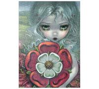 MyPuzzle Tudor Rose Fairy - Jasmine Becket-Griffith - Premium 500 Pièces Puzzle - Collection spéciale MyPuzzle de Tate & Co Puzzles