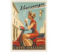 MyPuzzle Vacanza Italiana Coffee, Vintage Poster - Premium 1000 Pièces Puzzle - Collection spéciale MyPuzzle de Anderson Design Group