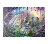MyPuzzle Vallée du Dragon - Rose Cat Khan - Premium 500 Pièces Puzzle - Collection spéciale MyPuzzle de Tate & Co Puzzles