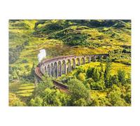 MyPuzzle Viaduc Ferroviaire De Glenfinnan avec Train À Vapeur Jacobite, Écosse - Premium 500 Pièces Puzzle - Collection spéciale MyPuzzle de Puzzle Galaxy
