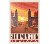 MyPuzzle Villes Universitaires Américaines : Bloomington, in - Premium 200 Pièces Puzzle - Collection spéciale MyPuzzle de Anderson Design Group